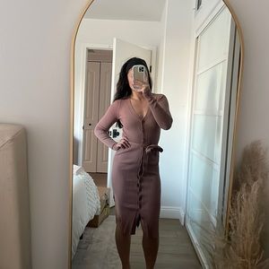 Forever 21 Mauve Sweater dress